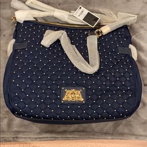 Juicy Couture Nylon Zop top tote